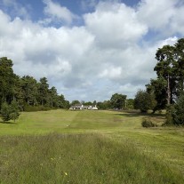 ES-304-02: West Hill, Clubhouse from 18th Hole