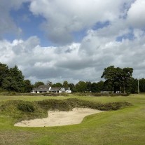 ES-304-05: West Hill, Clubhouse from 18th Hole