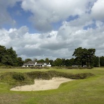 ES-304-05: West Hill, Clubhouse from 18th Hole